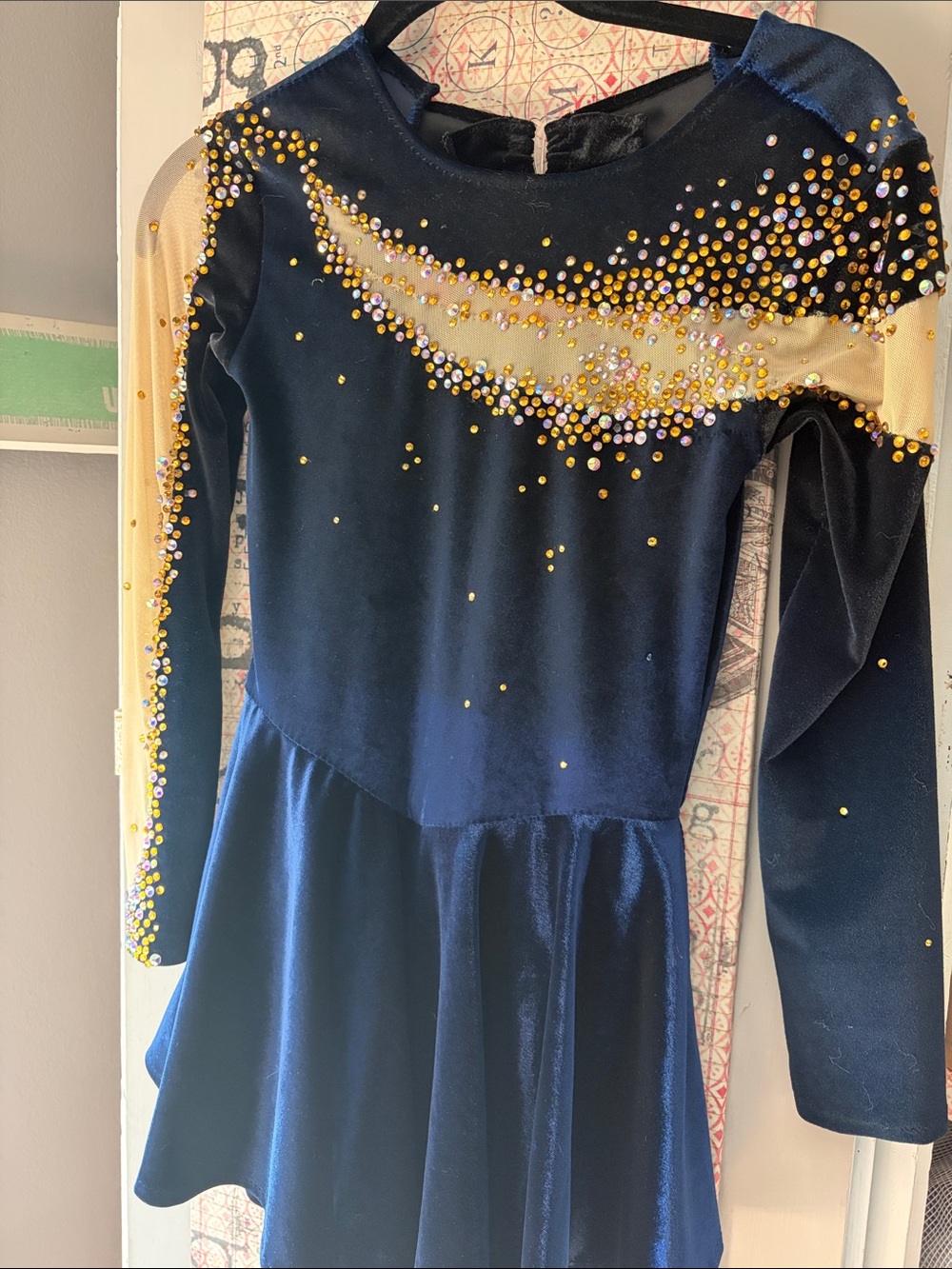 Girls' Figure Skating Dress, bespoke design